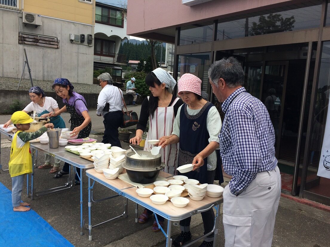 ヨシタニさんでぬか釜体験