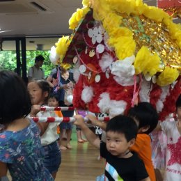 新羽どろんこ保育園の「どろんこ祭り」に参加しました