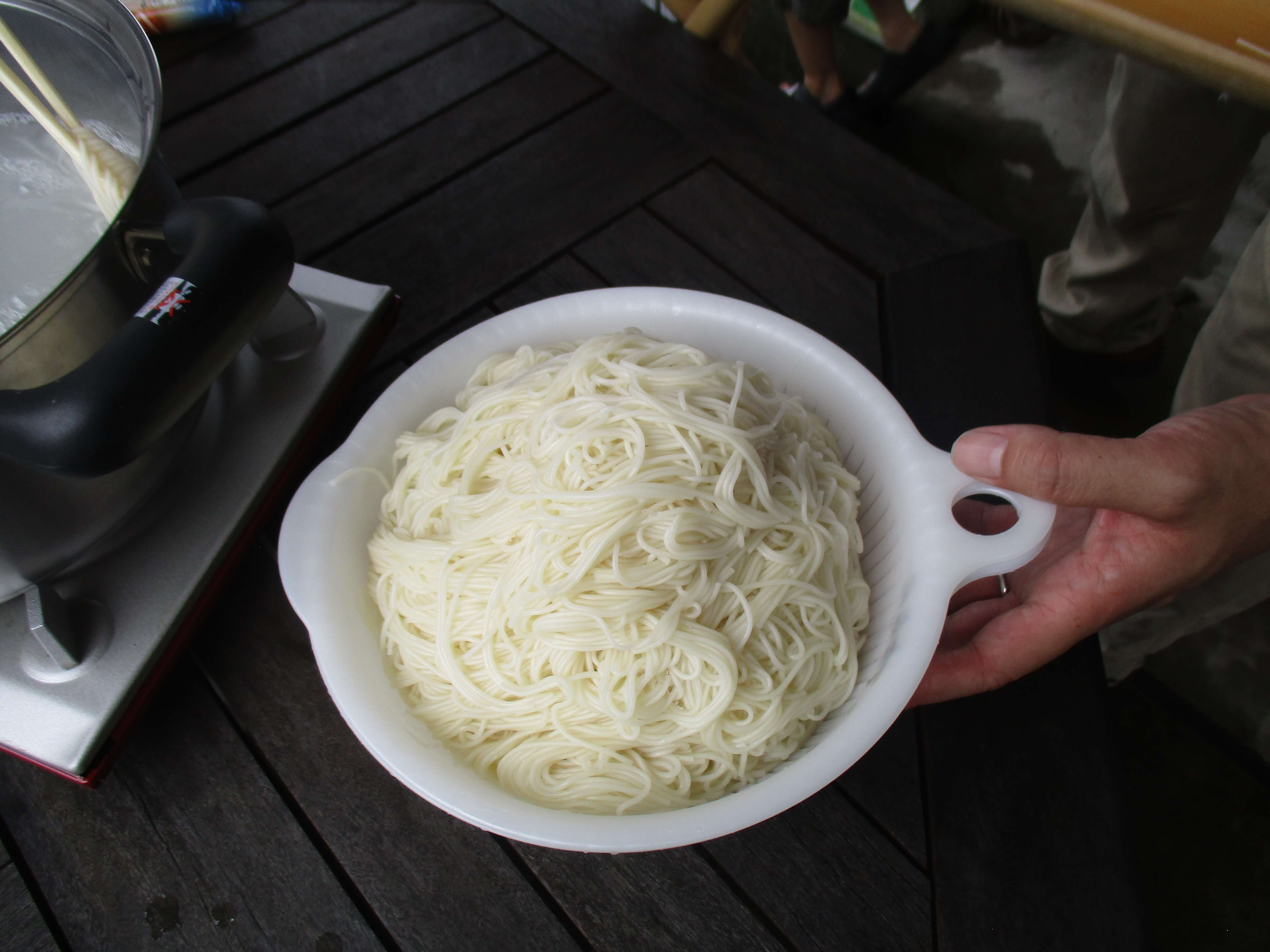 ゆでたそうめん