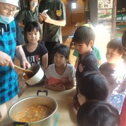 つむぎふじみ野「カレー作り」