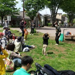 発達支援つむぎ 吉祥寺「武蔵野中央公園での青空保育」