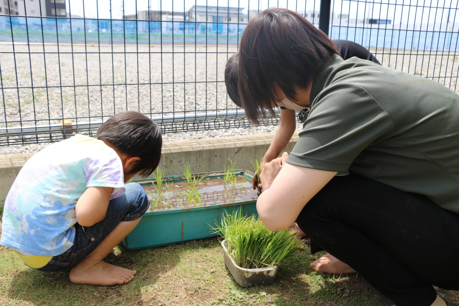 未就学児も体験