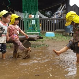 朝霞どろんこ保育園「はじめまして！朝霞どろんこ保育園です」