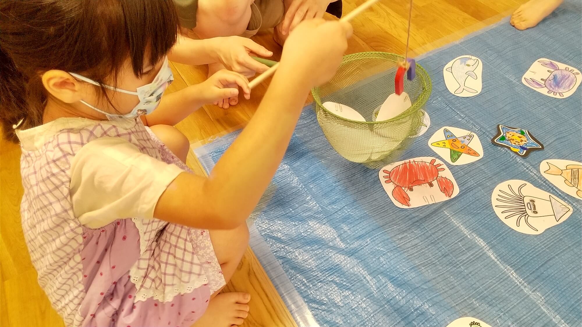 魚釣り遊び