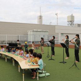 本物を経験する機会を大切に　メリー★ポピンズ 桶川ルームで音楽会を開催