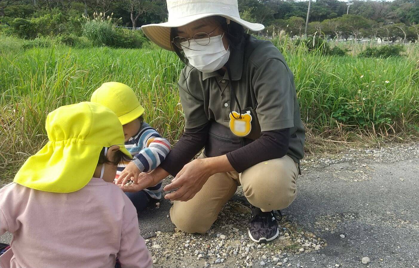 子どもたちと長距離散歩を楽しむ