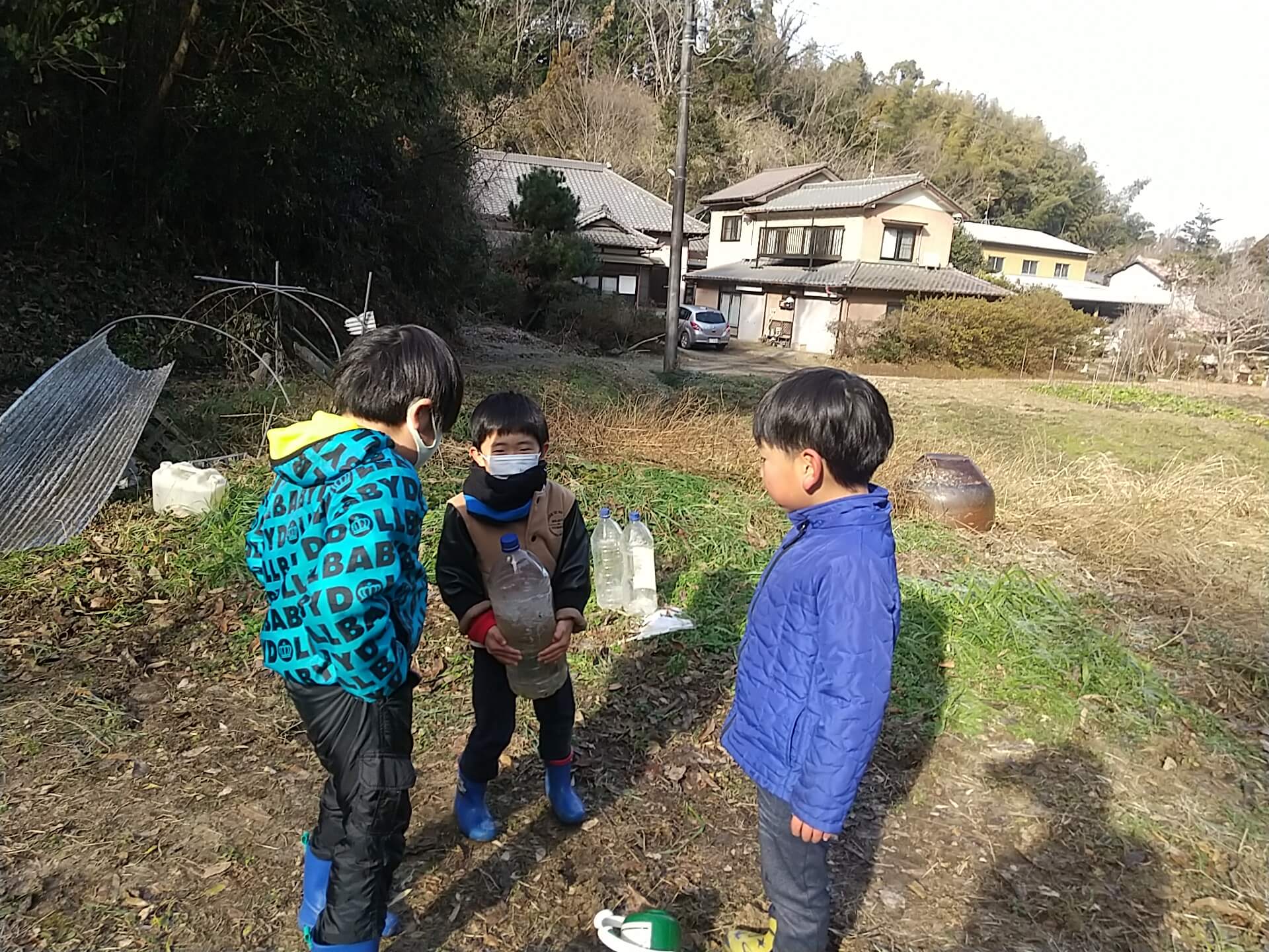 相談中の子どもたち