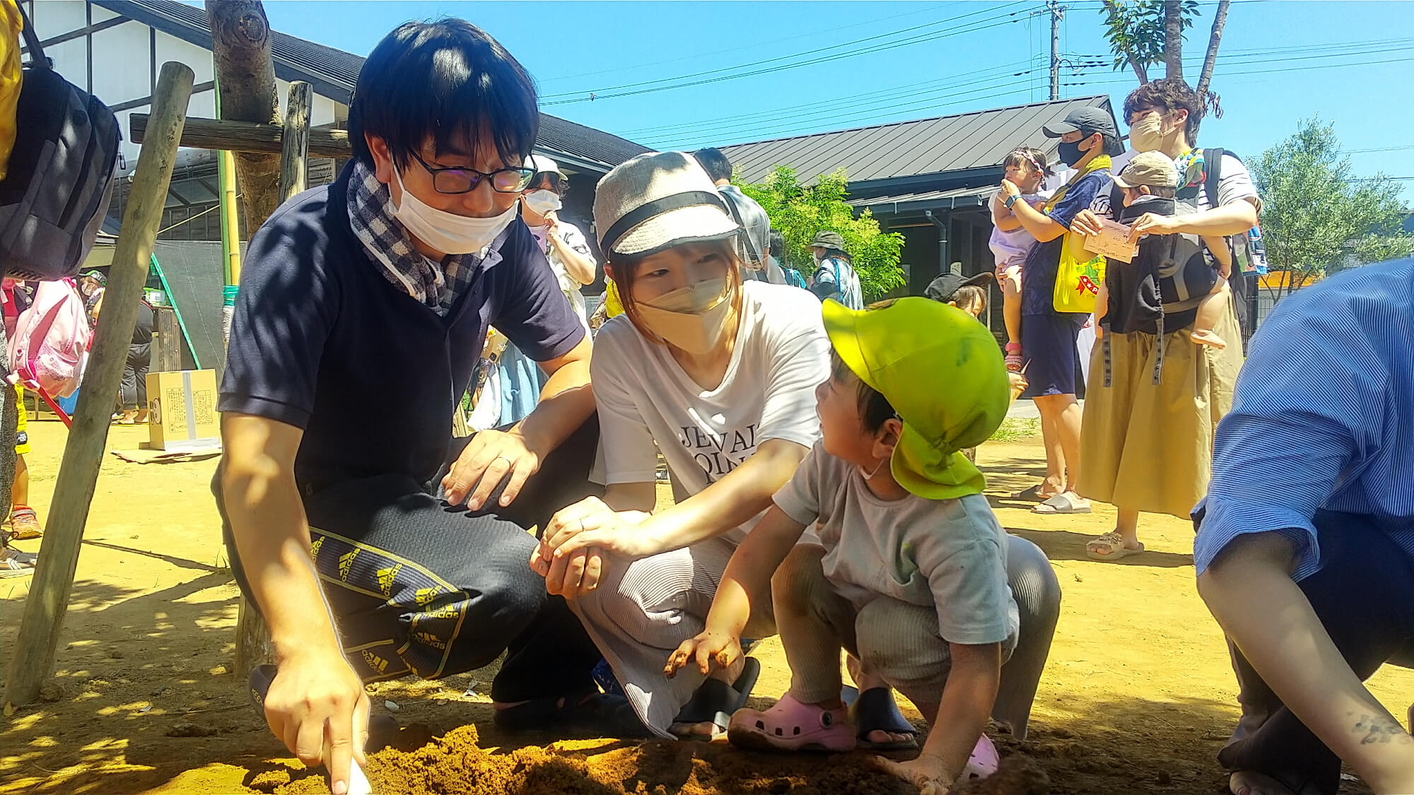 どろんこ祭りの様子