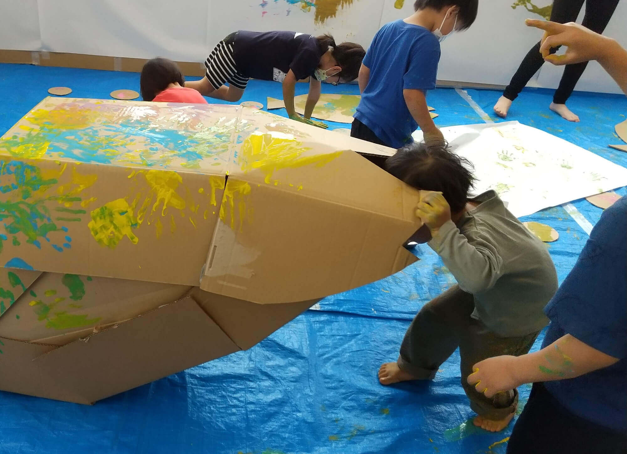 6月の体験学習の様子