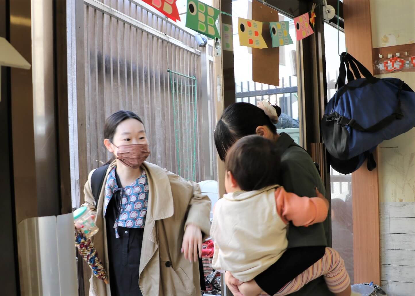 保護者に安心していただけるようお預かりします