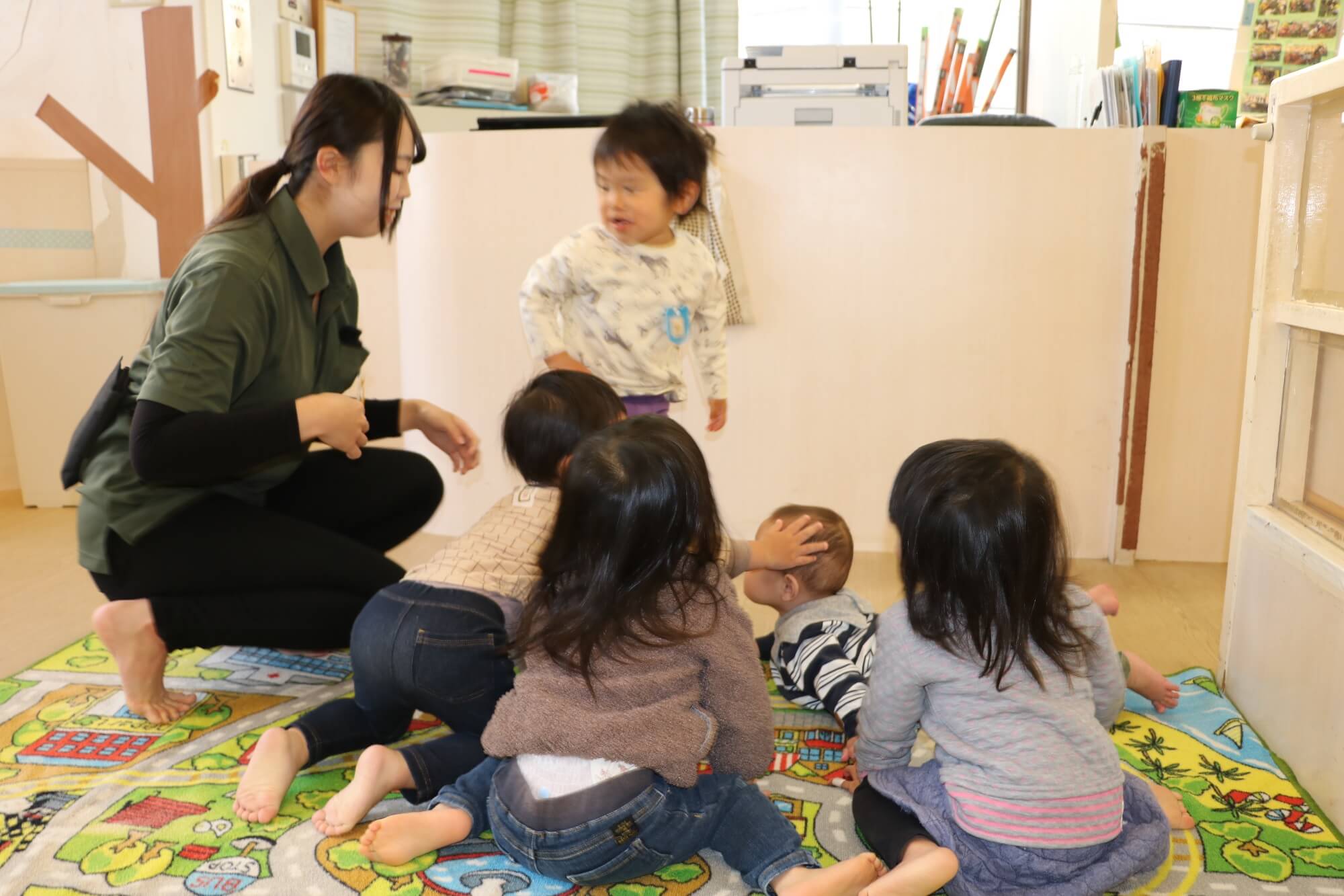 異年齢で兄弟姉妹のように過ごしています